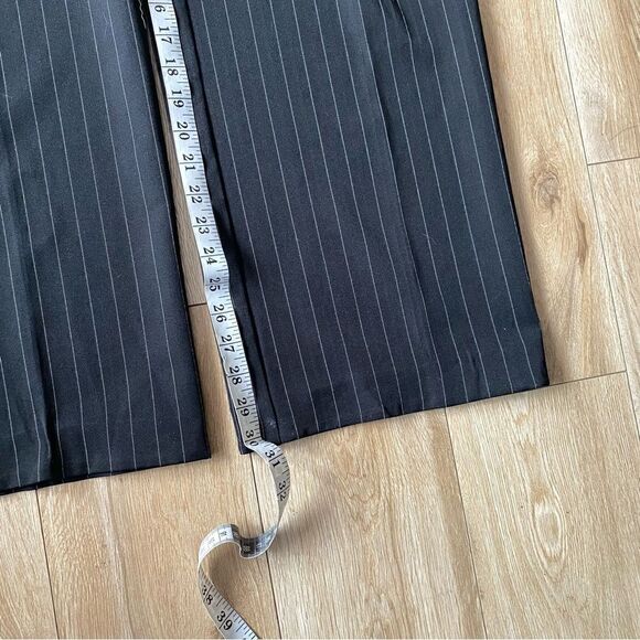 Jessica Vintage Pinstripe Trouser Dress Pants Business Casual Womens Size L - Picture 7 of 7